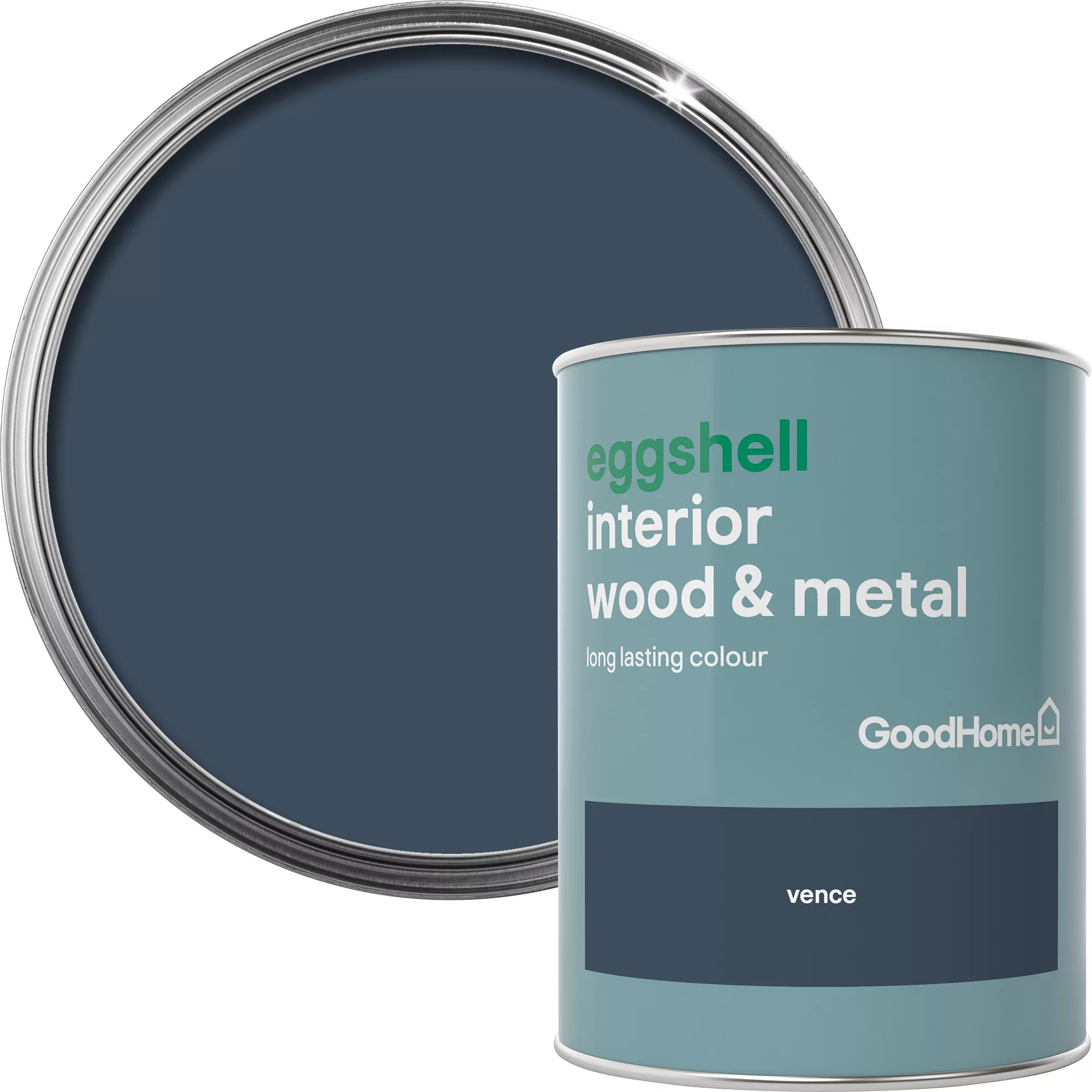GoodHome Vence Eggshell Metal & Wood Paint, 750ml 3 GoodHome Vence Eggshell Metal & Wood Paint, 750ml