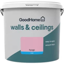 GoodHome Walls & Ceilings Hyogo Matt Emulsion Paint, 5L 6 GoodHome Walls & Ceilings Hyogo Matt Emulsion Paint, 5L -Home Paint Store goodhome walls ceilings hyogo matt emulsion paint 5l5059340272641 02c