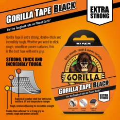 Gorilla Black Duct Tape (L)32m (W)48mm -Home Paint Store gorilla black duct tape l 32m w 48mm5704947000189 01i