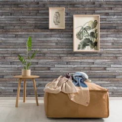 Grandeco Brown & Grey Wood Effect Matt Mural -Home Paint Store grandeco brown grey wood effect matt mural5411012425456 20i bq
