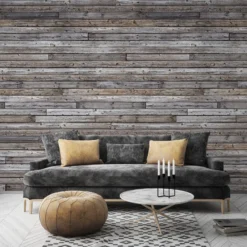 Grandeco Brown & Grey Wood Effect Matt Mural -Home Paint Store grandeco brown grey wood effect matt mural5411012425456 21i bq