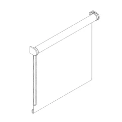 Halo Yellow Plain Daylight Roller Blind (W)90cm (L)180cm -Home Paint Store halo yellow plain daylight roller blind w 90cm l 180cm5059340444420 03t