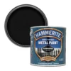 Hammerite Black Hammered Effect Metal Paint, 2.5L