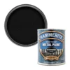Hammerite Black Hammered Effect Metal Paint, 750ml -Home Paint Store hammerite black hammered effect metal paint 750ml5011867201160 02c bq