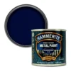 Hammerite Blue Hammered Effect Multi-surface Exterior Metal Paint, 250ml -Home Paint Store hammerite blue hammered effect multi surface exterior metal paint 250ml5011867045856 02c bq
