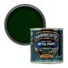 Hammerite Dark Green Hammered Effect Metal Paint, 250ml 1 Hammerite Dark Green Hammered Effect Metal Paint, 250ml -Home Paint Store hammerite dark green hammered effect metal paint 250ml5011867227016 02c bq
