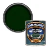 Hammerite Dark Green Hammered Effect Metal Paint, 750ml -Home Paint Store hammerite dark green hammered effect metal paint 750ml5011867009315 02c bq
