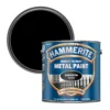 Hammerite Smoothrite Black Gloss Metal Paint, 2.5L -Home Paint Store hammerite smoothrite black gloss metal paint 2 5l5011867220048 02c bq