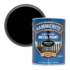 Hammerite Smoothrite Black Gloss Metal Paint, 5L