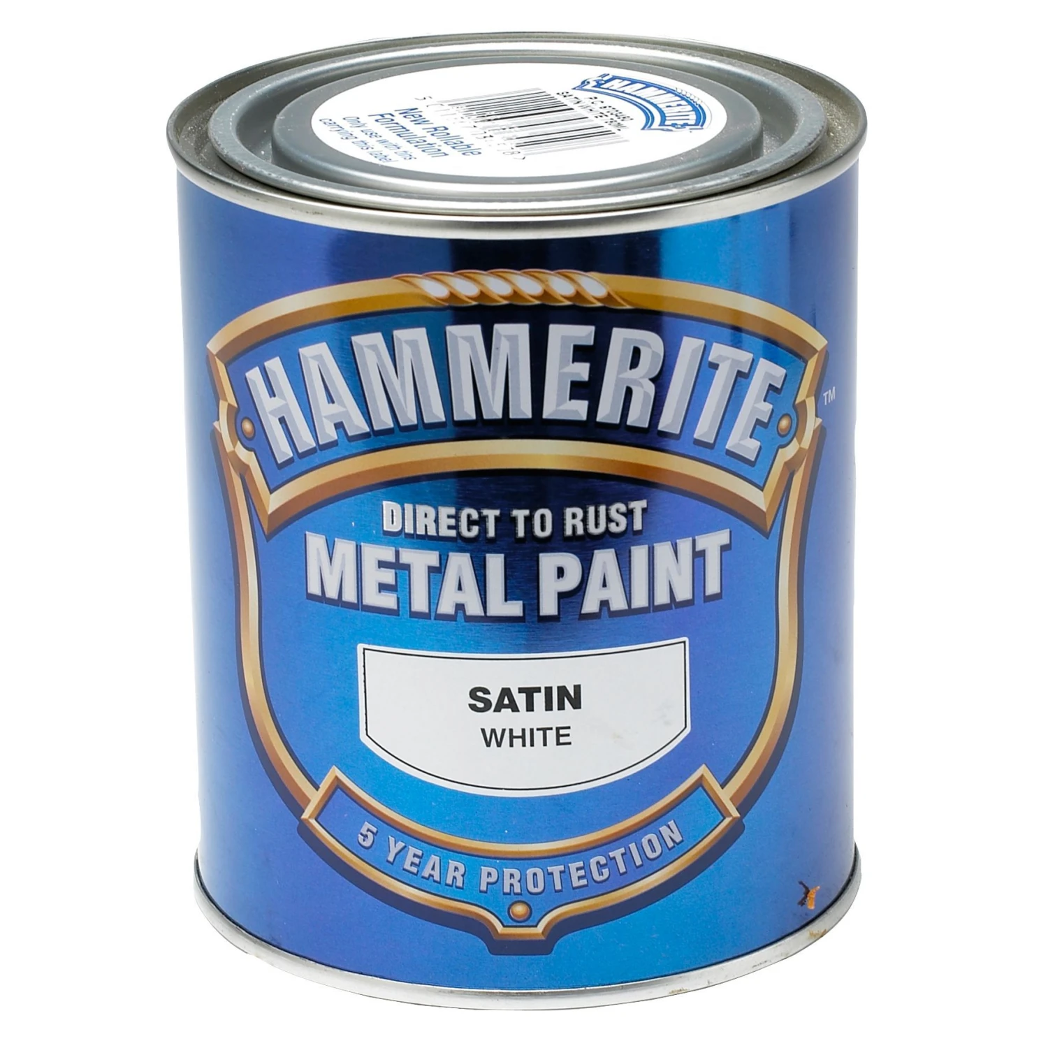 Hammerite White Satinwood Metal Paint, 750ml 4 Hammerite White Satinwood Metal Paint, 750ml - Image 2