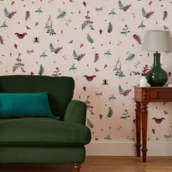 Joules Blush Creme Midnight Beasts Smooth Wallpaper -Home Paint Store joules blush creme midnight beasts smooth wallpaper5011583526752 20i bq