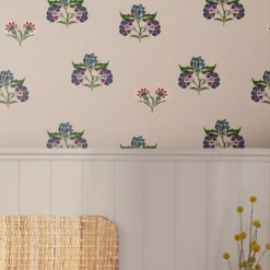 Joules Multicolour Floral Smooth Wallpaper -Home Paint Store joules multicolour floral smooth wallpaper5011583527025 21i bq