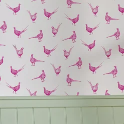 Joules Pink Pheasant Smooth Wallpaper 12 Joules Pink Pheasant Smooth Wallpaper -Home Paint Store joules pink pheasant smooth wallpaper5011583526332 21i bq