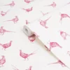 Joules Pink Pheasant Smooth Wallpaper -Home Paint Store joules pink pheasant smooth wallpaper5011583526332 36c bq