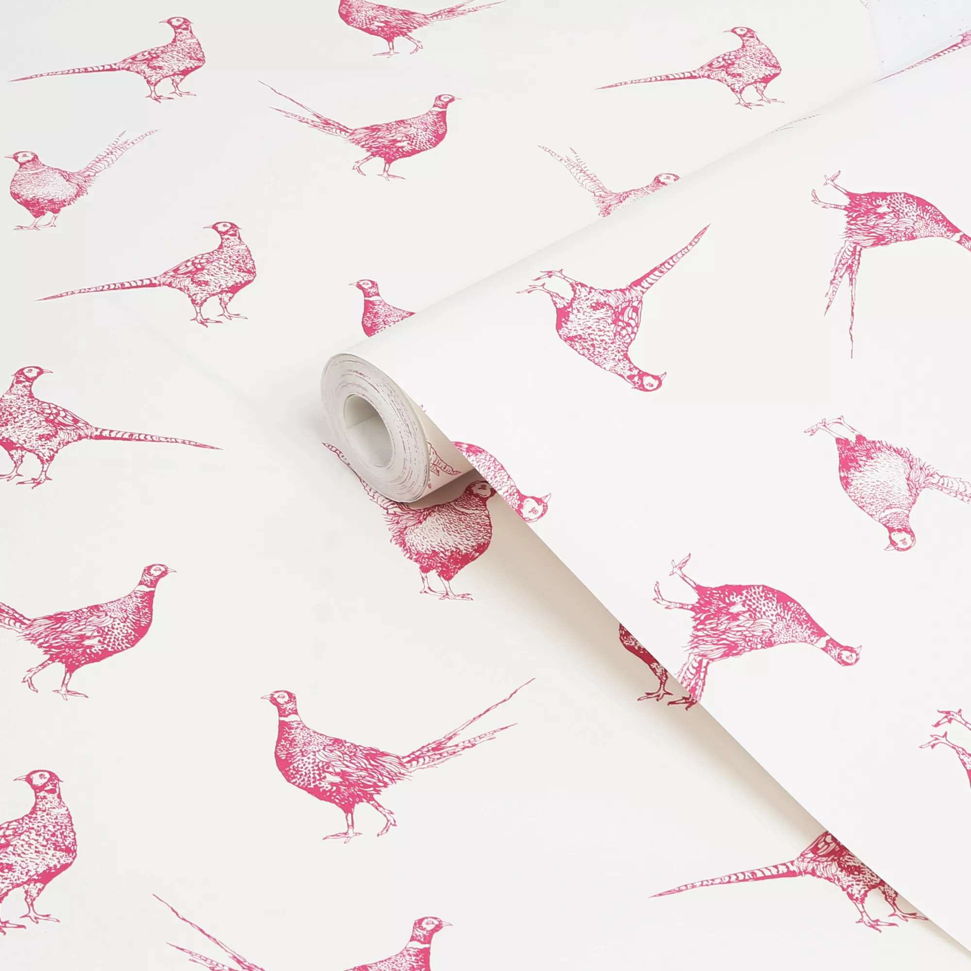 Joules Pink Pheasant Smooth Wallpaper 3 Joules Pink Pheasant Smooth Wallpaper