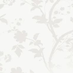 Laura Ashley Oriental Pearlescent White Garden Smooth Wallpaper -Home Paint Store laura ashley oriental pearlescent white garden smooth wallpaper5011583468175 37c bq