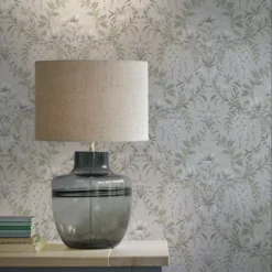 Laura Ashley Parterre Sage Damask Smooth Wallpaper -Home Paint Store laura ashley parterre sage damask smooth wallpaper5011583468625 21i bq