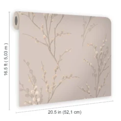 Laura Ashley Willow Dove Grey Floral Smooth Wallpaper 13 Laura Ashley Willow Dove Grey Floral Smooth Wallpaper -Home Paint Store laura ashley willow dove grey floral smooth wallpaper5011583467277 02t bq