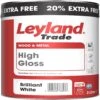 Leyland Trade Pure Brilliant White Gloss Metal & Wood Paint, 3L 2 Leyland Trade Pure Brilliant White Gloss Metal & Wood Paint, 3L -Home Paint Store leyland trade pure brilliant white gloss metal wood paint 3l5010426778037 02c bq