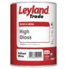 Leyland Trade Pure Brilliant White Gloss Metal & Wood Paint, 750ml 2 Leyland Trade Pure Brilliant White Gloss Metal & Wood Paint, 750ml -Home Paint Store leyland trade pure brilliant white gloss metal wood paint 750ml5010426773025 02c bq