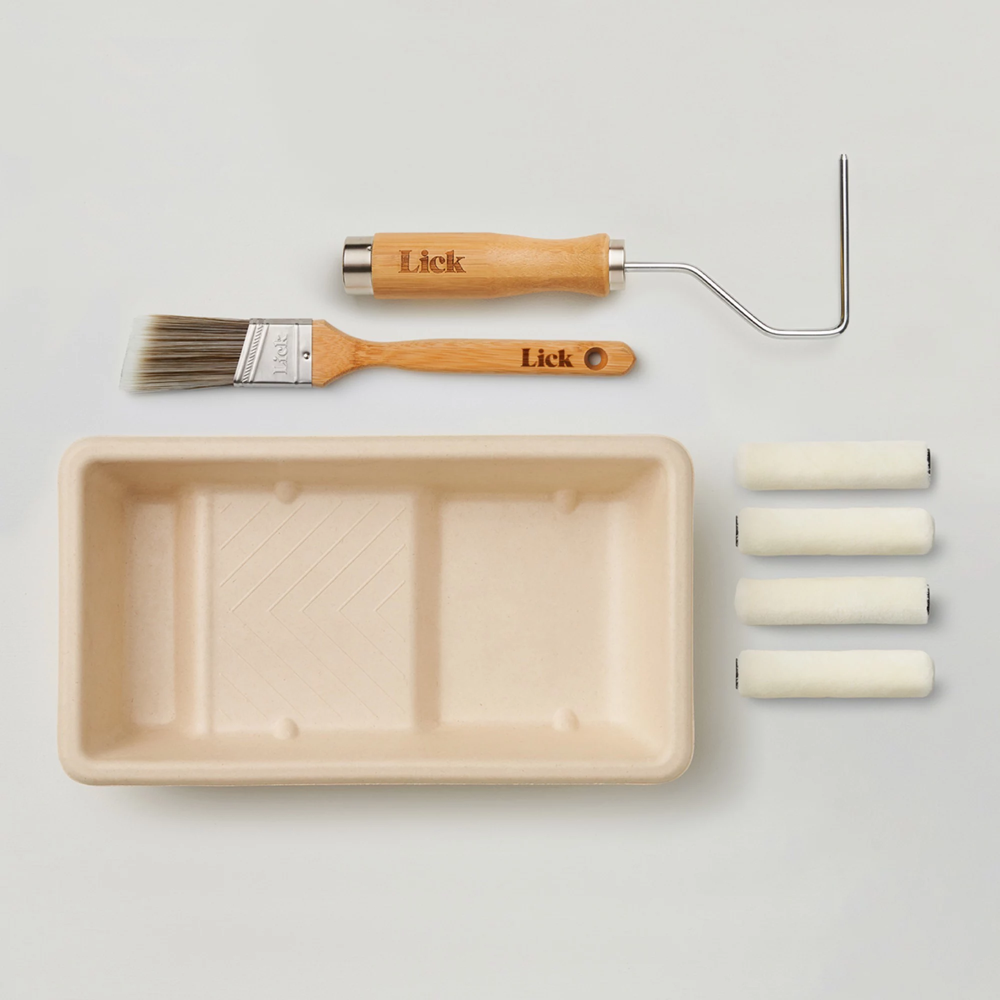 Lick 4" Medium Pile Decorating Set, 7 Pieces 4 Lick 4" Medium Pile Decorating Set, 7 Pieces - Image 2