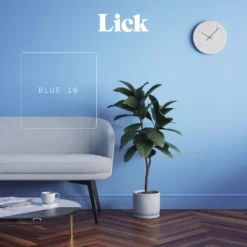 Lick Blue 10 Eggshell Emulsion Paint, 2.5L -Home Paint Store lick blue 10 eggshell emulsion paint 2 5l5060756119307 07i bq
