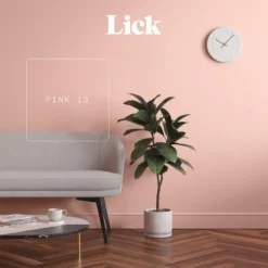 Lick Pink 13 Eggshell Emulsion Paint, 2.5L -Home Paint Store lick pink 13 eggshell emulsion paint 2 5l5060968299972 08i bq
