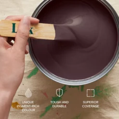 Lick Purple 03 Eggshell Emulsion Paint, 2.5L -Home Paint Store lick purple 03 eggshell emulsion paint 2 5l5060932646757 05i bq