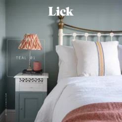 Lick Teal 01 Eggshell Emulsion Paint, 2.5L 14 Lick Teal 01 Eggshell Emulsion Paint, 2.5L -Home Paint Store lick teal 01 eggshell emulsion paint 2 5l5060756112469 07i bq