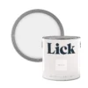 Lick White 02 Eggshell Emulsion Paint, 2.5L