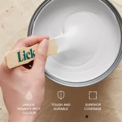 Lick White 02 Eggshell Emulsion Paint, 2.5L -Home Paint Store lick white 02 eggshell emulsion paint 2 5l5060756112490 05i bq
