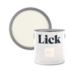 Lick White 03 Matt Emulsion Paint, 2.5L