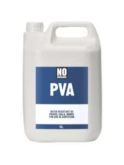 No Nonsense White PVA Adhesive 5L -Home Paint Store no nonsense white pva adhesive 5l5059340110547 02c