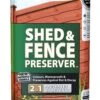 Ronseal Dark Brown Fence & Shed Preserver, 5L