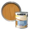 Ronseal Diamond Hard Medium Oak Matt Wax Wood Wax, 0.75L -Home Paint Store ronseal diamond hard medium oak matt wax wood wax 0 75l5010214868803 02c bq