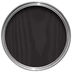 Ronseal Ebony Satin Wood Stain, 250ml -Home Paint Store ronseal ebony satin wood stain 250ml5010214886739 21c bq