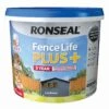 Ronseal Fence Life Plus Cornflower Matt Fence & Shed Treatment, 9L -Home Paint Store ronseal fence life plus cornflower matt fence shed treatment 9l5010214876396 08c bq