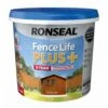 Ronseal Fence Life Plus Medium Oak Matt Fence & Shed Treatment, 5L -Home Paint Store ronseal fence life plus medium oak matt fence shed treatment 5l5010214876228 08c bq