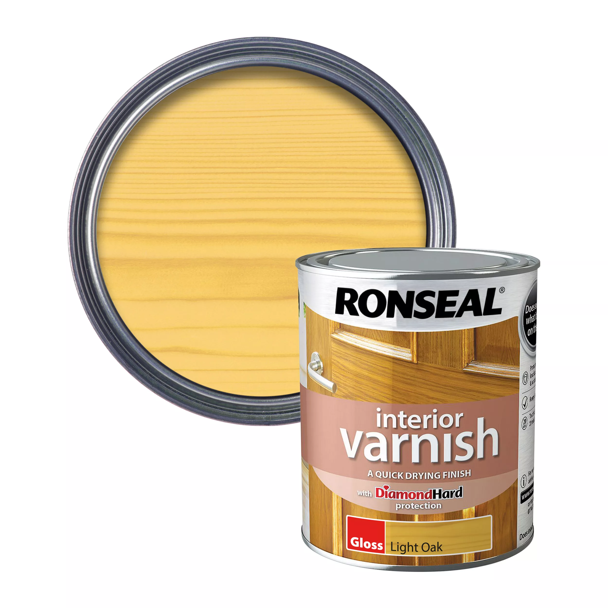 Ronseal Interior Oak Gloss Varnish, 750ml 3 Ronseal Interior Oak Gloss Varnish, 750ml