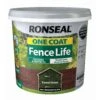 Ronseal One Coat Fence Life Forest Green Matt Fence & Shed Treatment, 5L