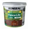 Ronseal One Coat Fence Life Red Cedar Matt Fence & Shed Treatment, 5L -Home Paint Store ronseal one coat fence life red cedar matt fence shed treatment 5l5010214882908 08c bq