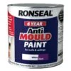 Ronseal Problem Wall White Matt Anti-mould Paint, 2.5L -Home Paint Store ronseal problem wall white matt anti mould paint 2 5l5010214866243 08c bq