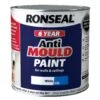 Ronseal Problem Wall White Silk Anti-mould Paint, 2.5L
