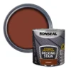 Ronseal Ultimate Protection Rich Mahogany Matt Decking Wood Stain, 2.5L -Home Paint Store ronseal ultimate protection rich mahogany matt decking wood stain 2 5l5010214891177 01c bq