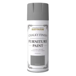 Rust-Oleum Anthracite Flat Matt Furniture Paint, 400ml -Home Paint Store rust oleum anthracite flat matt furniture paint 400ml5013296037464 08c bq