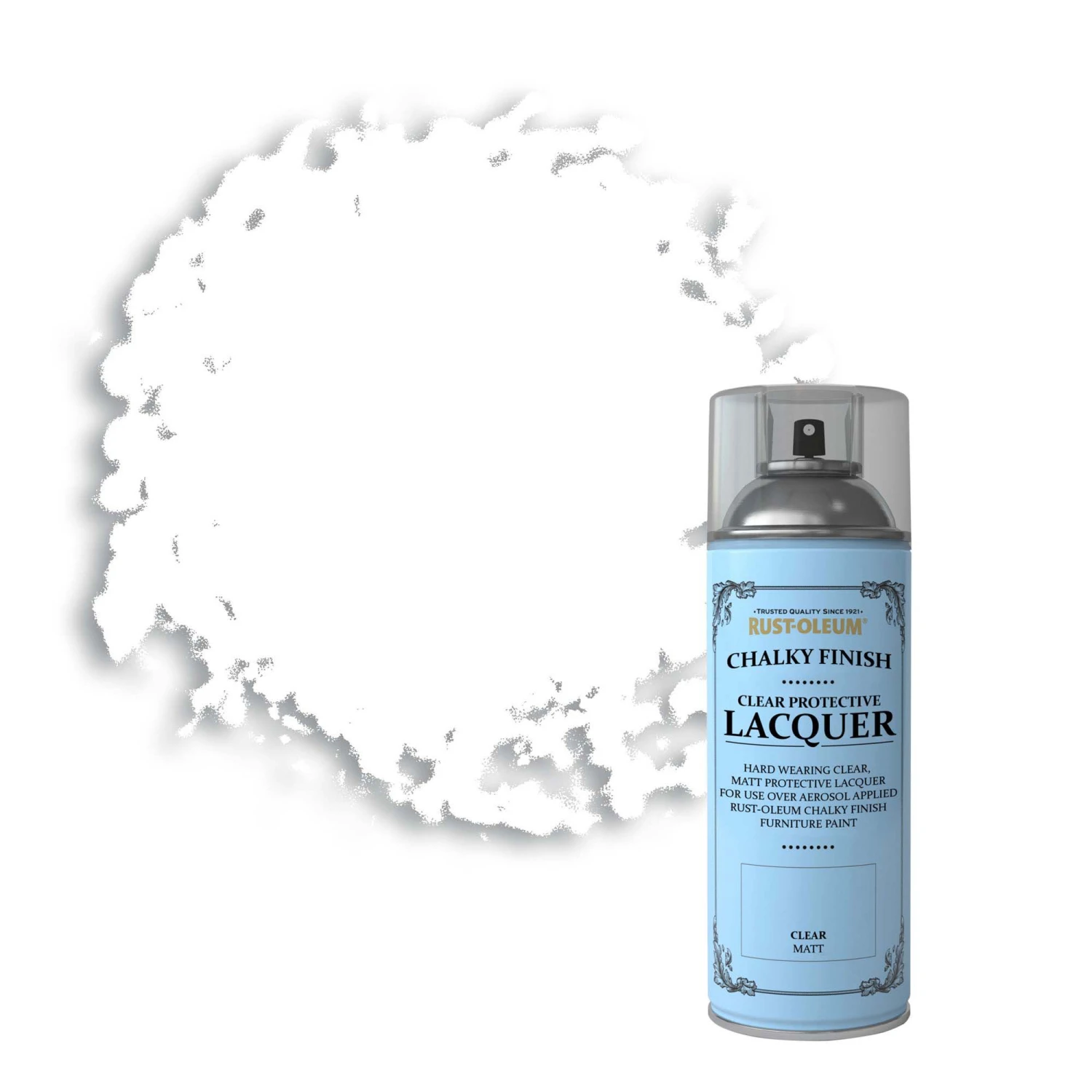 Rust-Oleum Furniture Paint Clear Matt Lacquer, 0.4L 3 Rust-Oleum Furniture Paint Clear Matt Lacquer, 0.4L