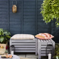 Rust-Oleum Garden Paint Evening Blue Matt Multi-surface Garden Paint, 400ml Spray Can -Home Paint Store rust oleum garden paint evening blue matt multi surface garden paint 400ml spray can5013296132008 01i bq