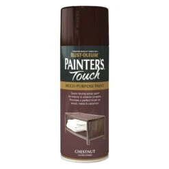 Rust-Oleum Painter's Touch Chestnut Gloss Multi-surface Decorative Spray Paint, 400ml -Home Paint Store rust oleum painter s touch chestnut gloss multi surface decorative spray paint 400ml5013296950145 08c bq