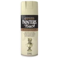 Rust-Oleum Painter's Touch Fossil Satinwood Multi-surface Decorative Spray Paint, 400ml -Home Paint Store rust oleum painter s touch fossil satinwood multi surface decorative spray paint 400ml5013296950961 08c bq