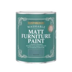 Rust-Oleum Peacock Suit Matt Furniture Paint, 750ml -Home Paint Store rust oleum peacock suit matt furniture paint 750ml5013296131421 08c bq